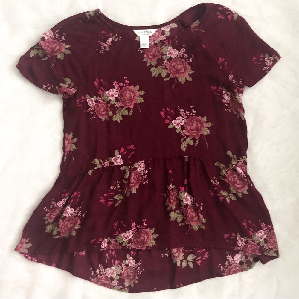 Arizona Jean Co. Floral Blouse